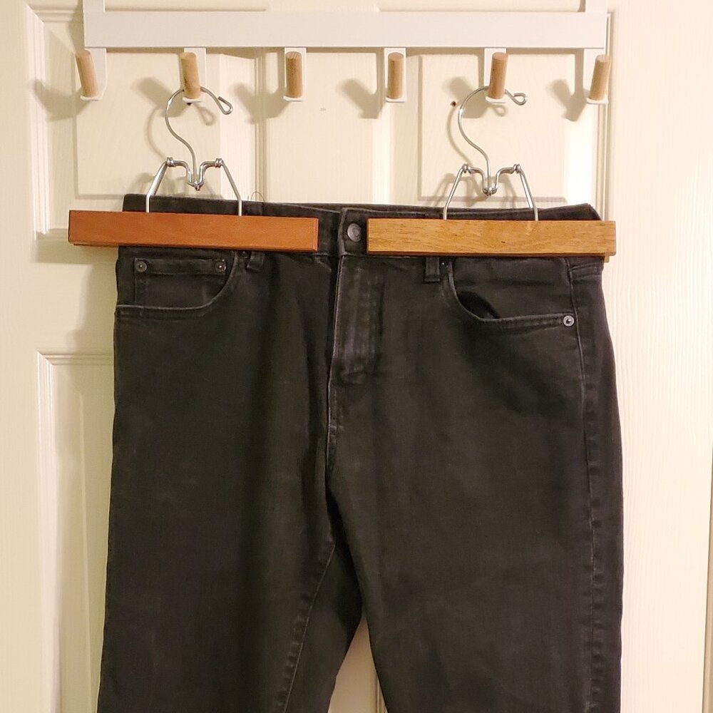 Aéropostale Skinny Stretch Jeans Black 34x32 (Elastane)